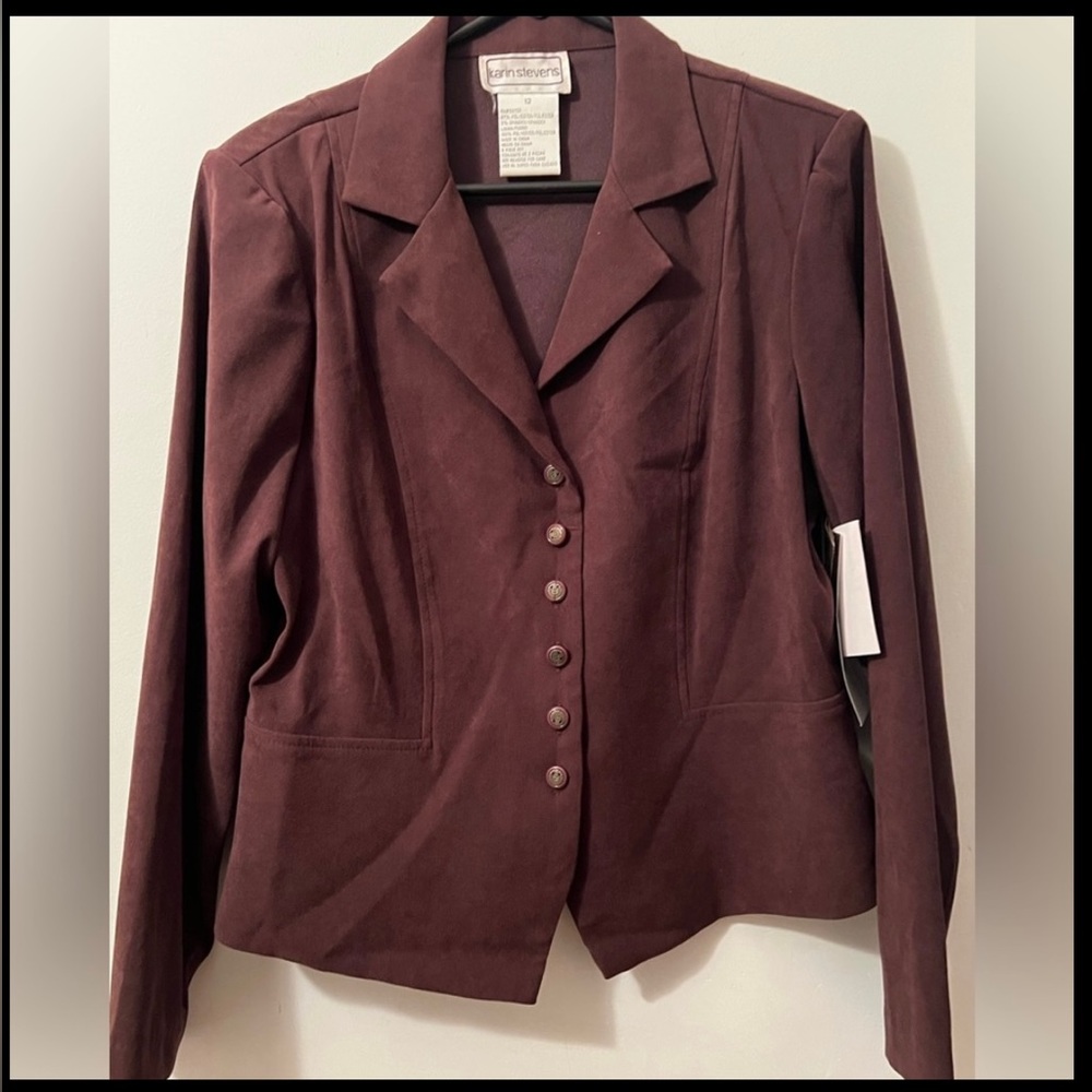 Vintage Karin Stevens Blazer New with tags